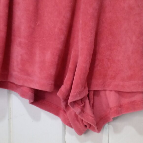 Old Navy Shorts 3X Terry Cloth Pull On Elastic Wasit Drawstring Pockets Peach - Picture 7 of 14